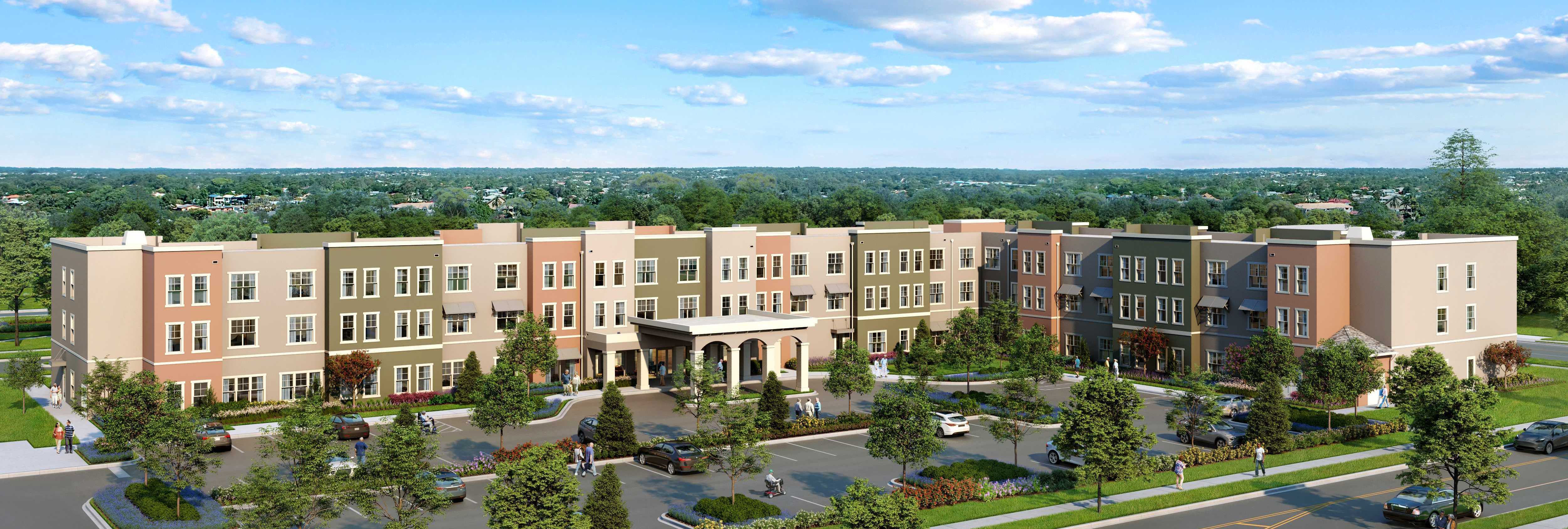 Heritage Oaks Rendering / Ariel View